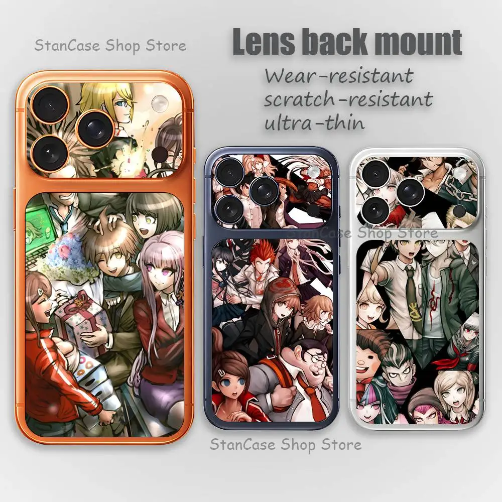 

D-DanganronpaS Game Full Screen Protective Film For iphone 17 Pro Max Lens Protector Back Films Phone