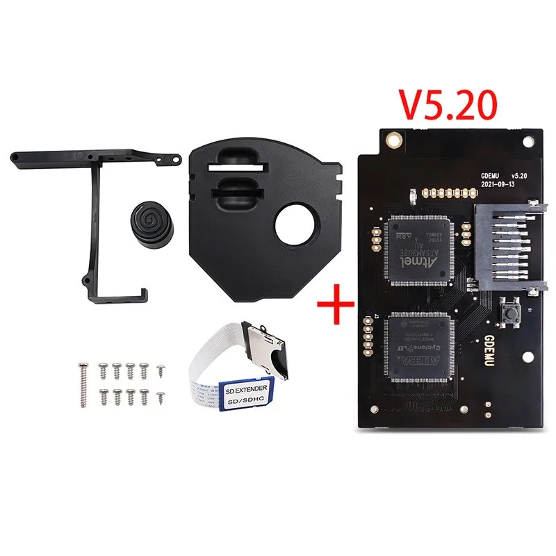 Newest GDEMU V5.20.5 Version Optical Drive Simulation Board For SEGA Dreamcast DC VA1 Video Console With SD Extension Adapter