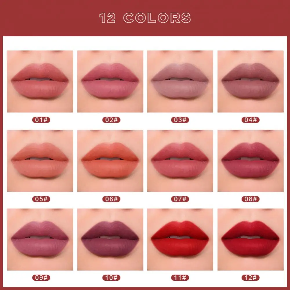 Liquid Lipstick Lipgloss Free Shipping Lip Gloss Velvet Matte Cosmetics Lip Glaze Lip Tint Lip Makeup Beauty