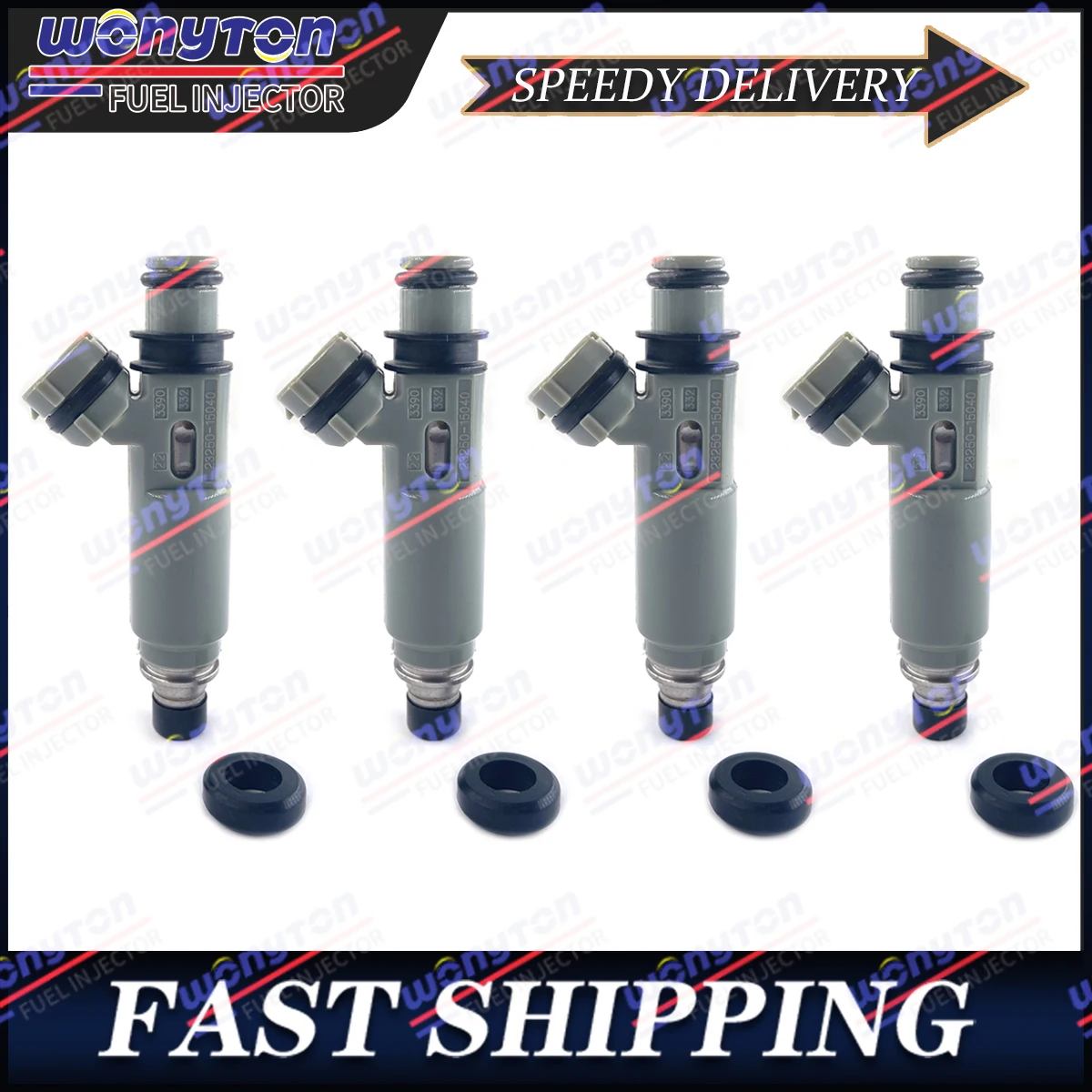 

4pcs fuel injectors 23250-15040 For Toyota Corolla AE11 4AFE Soluna AL50