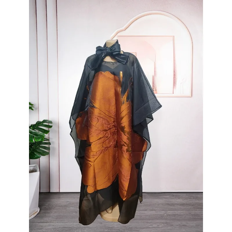 

Trendy African Dresses for Woman Luxury Africans Dresses for Woman Luxury Two-piece Africa Dresses Chic Africa Dress Woman