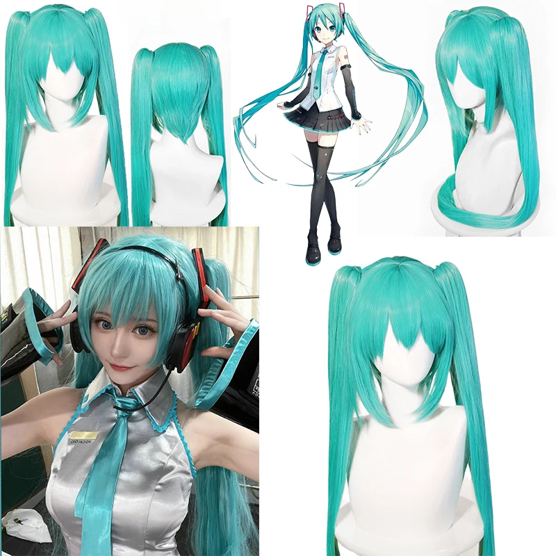 

Project Sekai Miku Dress Up Wig Party COS Dres Up Anime Character Headwear Party Dress Up Prop Heat Resistant Synthetic Wig Gift
