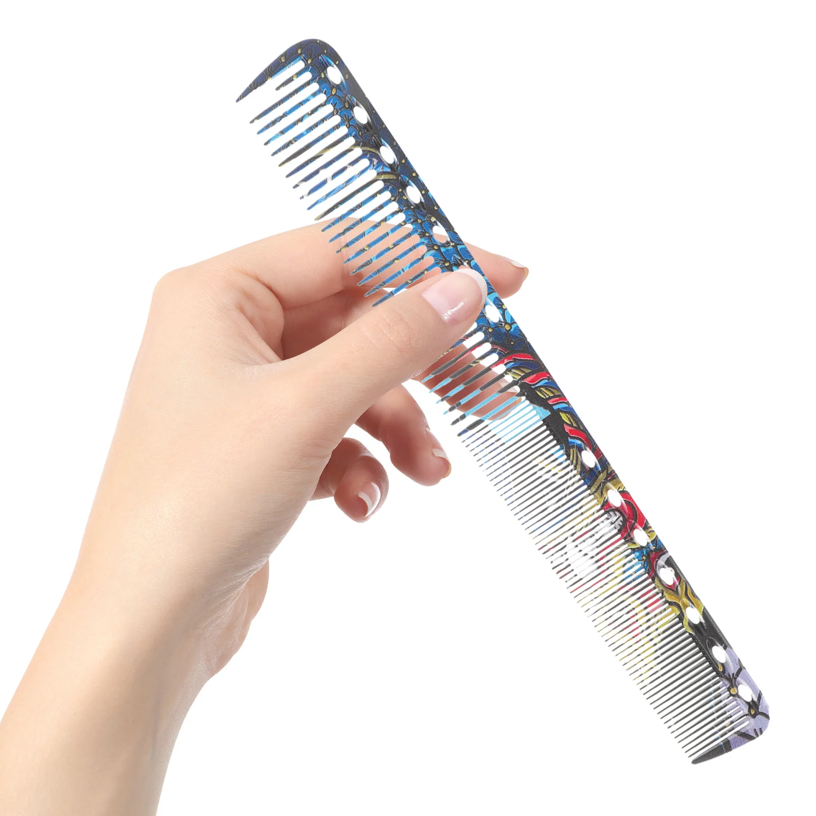

1pc Hair Cutting Barber Combs Premium Abs Styling Comb Portable Hairdressing Comb For Salon Lightweight Combs Hair Supplies