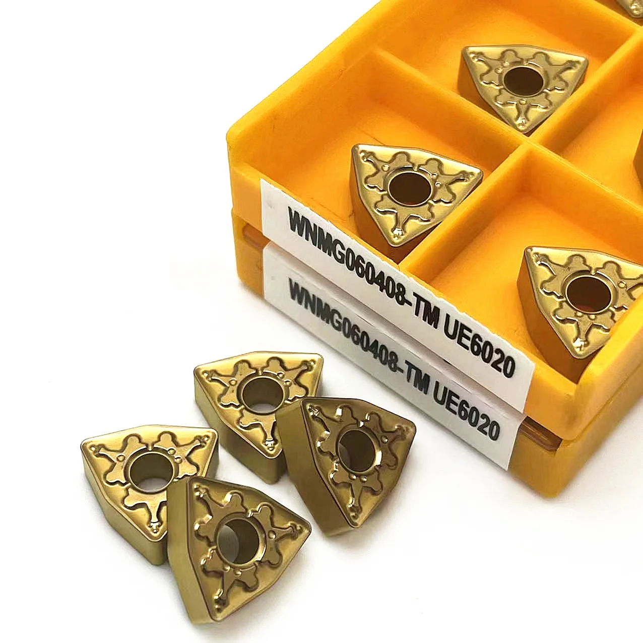 Original WNMG060404 TM UE6020 Machine  Cutter CNC Turning Tools Carbide Inserts WNMG060408 TM UE6020  Lathe Processing Steel