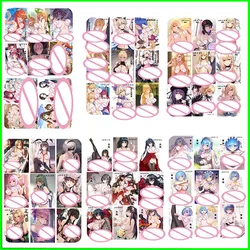 Personaggi Anime carte da collezione fai da te IJN Taiho Rem Kitagawa Marin Laser Flash Cards Boy Game Toys regali di compleanno di natale