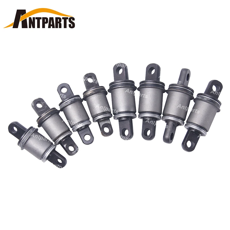 8PCS Front Rear Suspension Upper Lower Control Arm Bushing Kit For Ferrari 430 F430 360 Spider 184610 184609 209166 209167