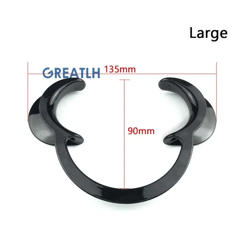 Dental Orthodontic Tool C Shape Mouth Opener Lip Retractor Oral Clean Oral Support for Home and Clinic Dental Instrument 10pcs