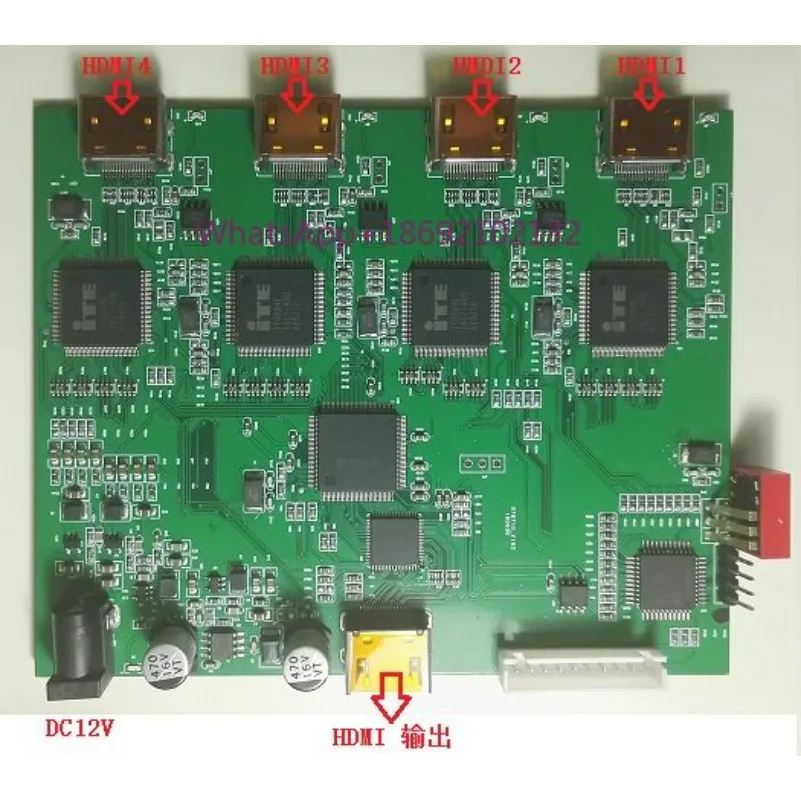 HDMI 4 Screen Splitter, Splitter 4 in And Out