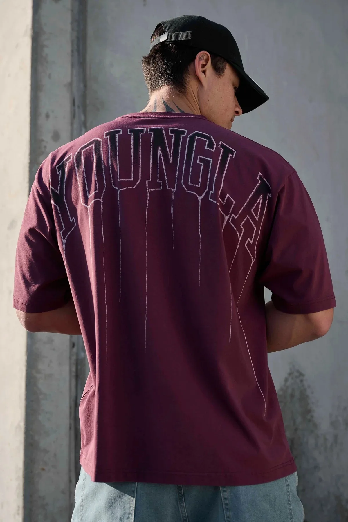 New T-shirts Men\'s Sports Fitness Round Neck Oversized T-shirt American Style Gym Running Basketball Training Short Sleeves Top
