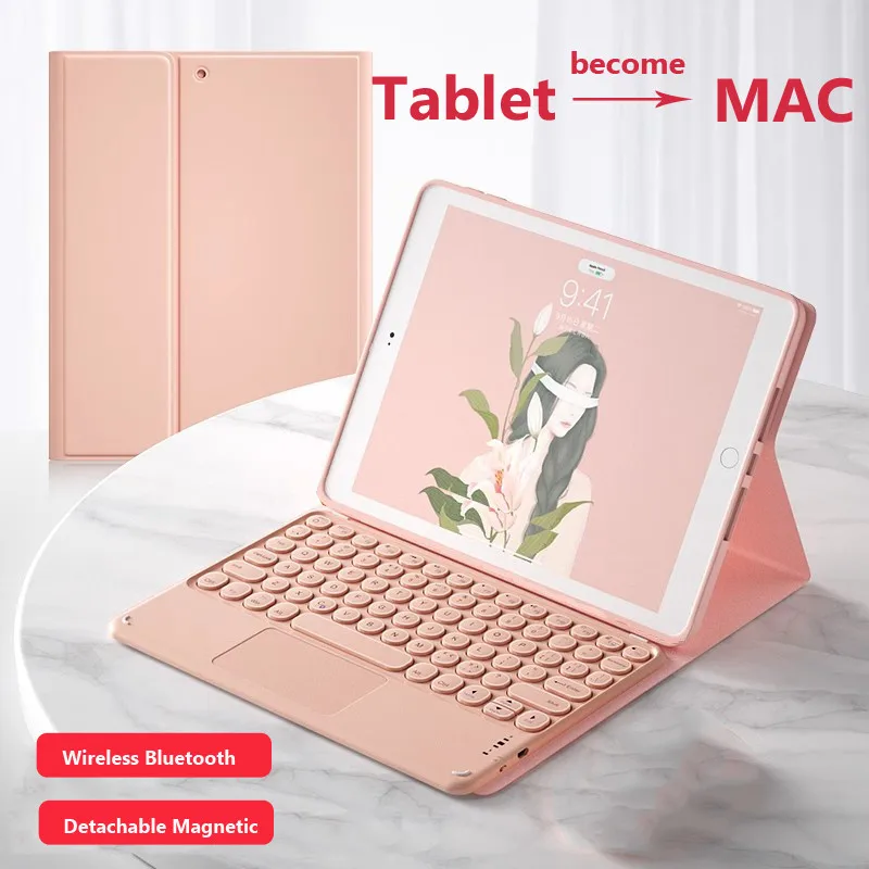 

Клавиатура с трекпадом для Xiaomi Pad 7 Ultra 14 дюймов 2025 Xiaomi Poco Pad 12,1 дюйма 2024 6S Pro для Redmi Pad Pro 5G 12,1 дюйма, магнитный чехол