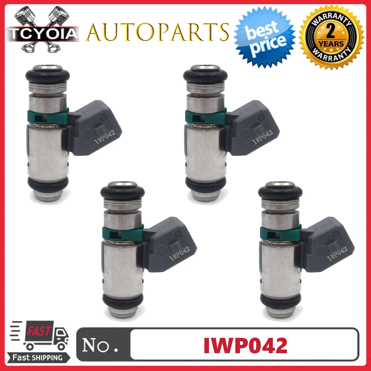 Injecteurs de carburant essence IWP042 IWP 042 8200028797, pour Renault Clio SPORT 172/182 Megane Scenic Espace, 4 pièces/lot