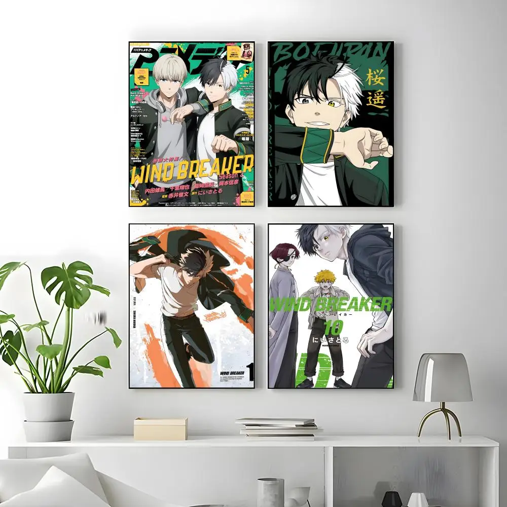 W-Wind Breaker Poster Classic poster and wall art prints are suitable for living rooms, bedrooms,and home