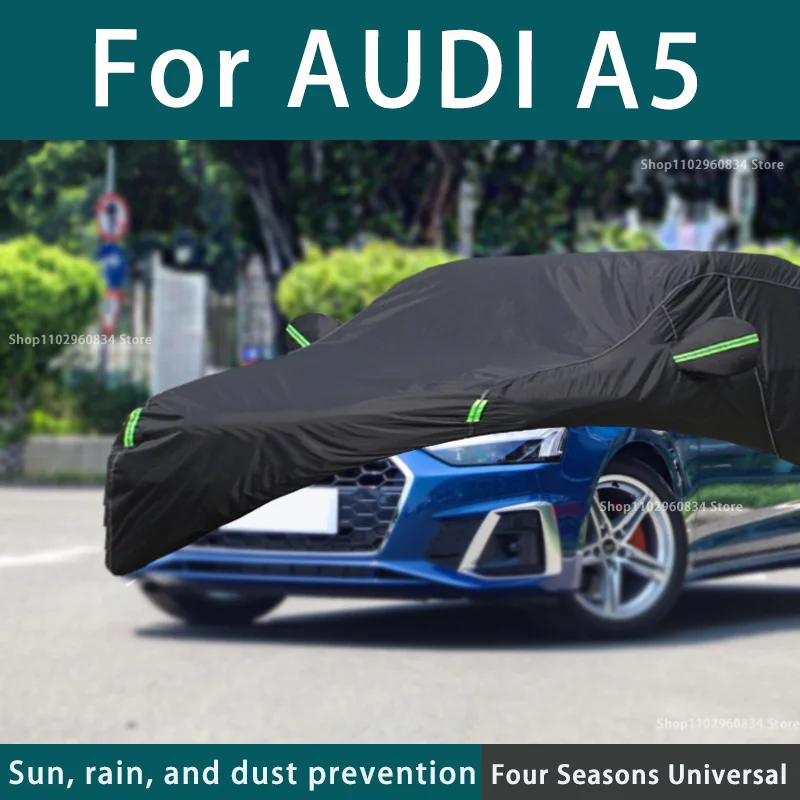 

Full car cover dust-proof outdoor indoor UV protection sun protection and scratch resistance For AUDI A5 Car umbrella