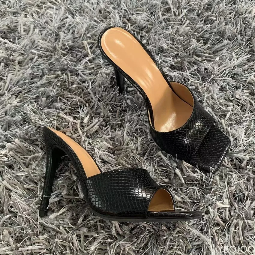 Women Fashion Pumps Ladies Sexy Wedding Party Shoes Woman Office High Heels Female Dress Sandals Square Head Large Size 35~43