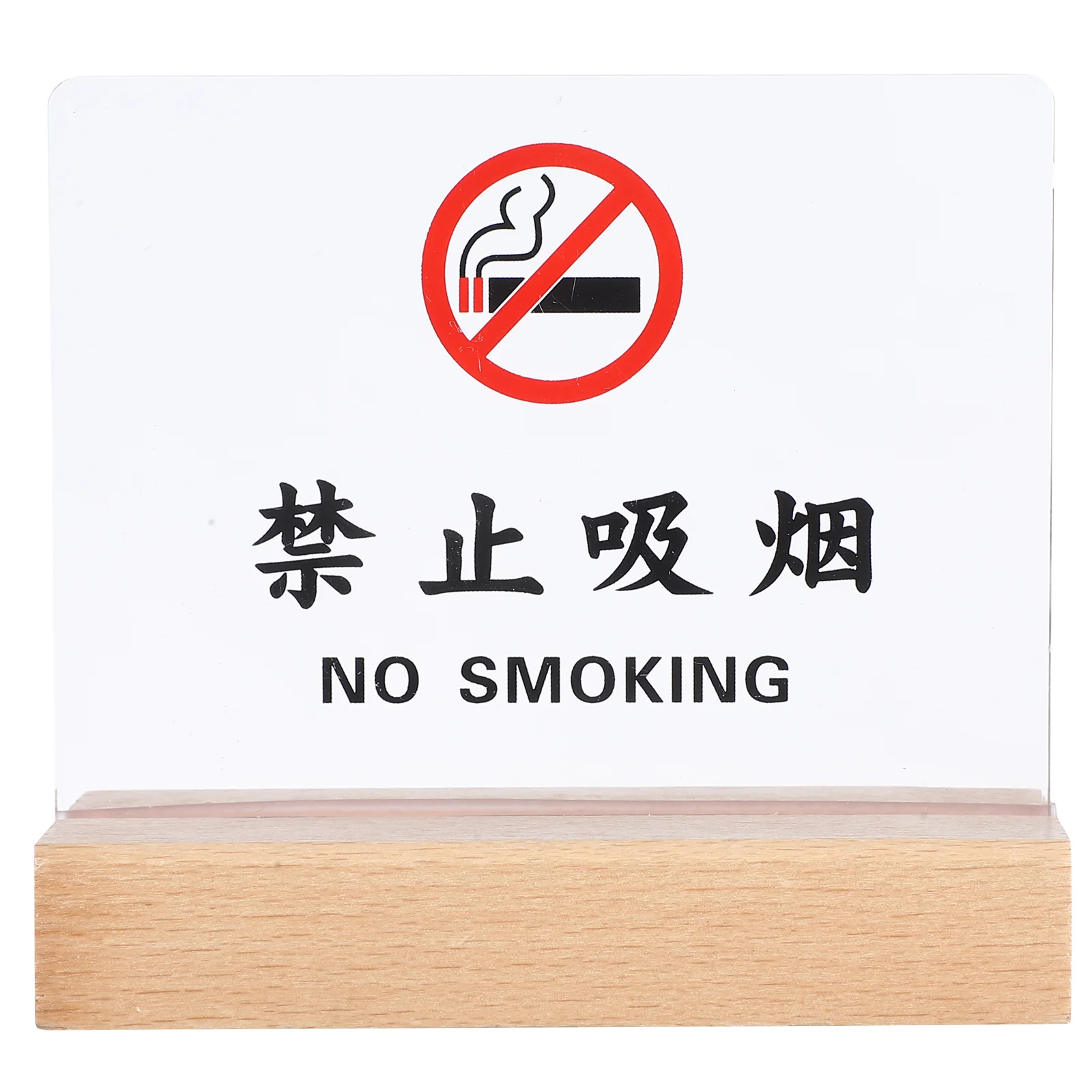 لا توجد طاولة التدخين، أكريليك، فنادق الأعمال، المقاهي، تصميم أنيق، محمول، خفيف الوزن، أبعاد قياسية، مكتب غير دخان