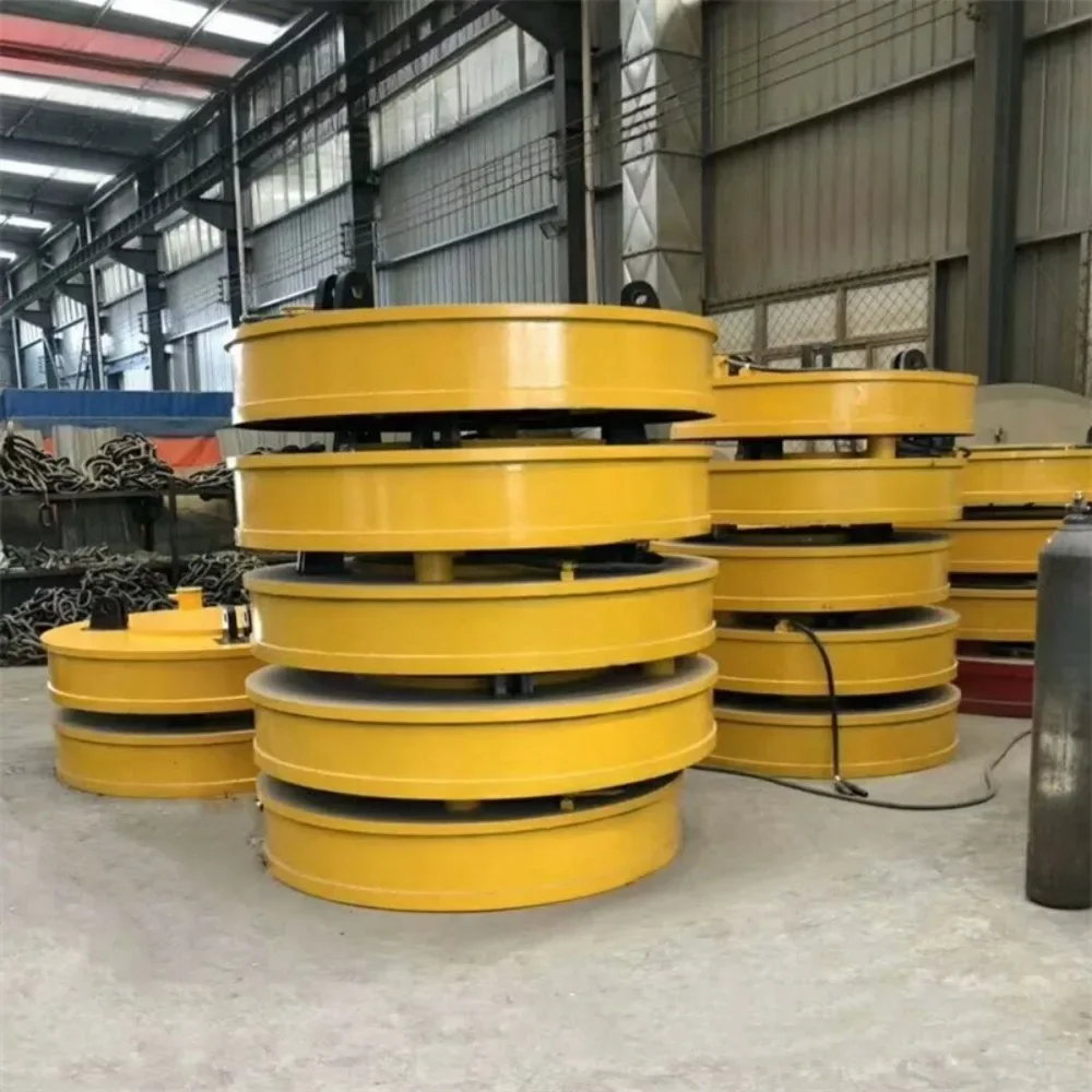 Hot Sale Scrap Lifting Electromagnet Crane Electromagnetic Lifting Magnets