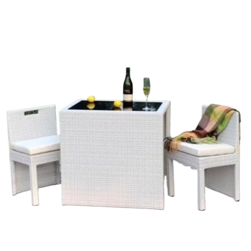 

Outdoor rattan chair hotel homestay rattan outdoor balcony leisure villa terrace courtyard garden table and chair combination
