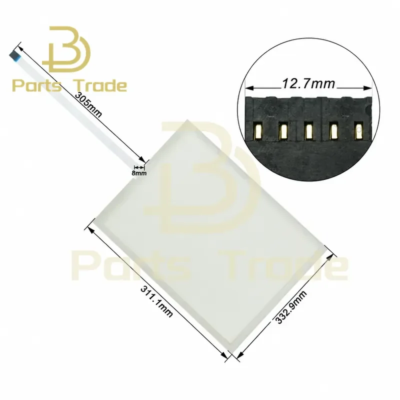 Touch Screen Digitizer for B R PP420 4PP420.1505-B5 4PP420.1505.B5 4PP220.1505-B5 4PP420.1505-75 with Protective Film