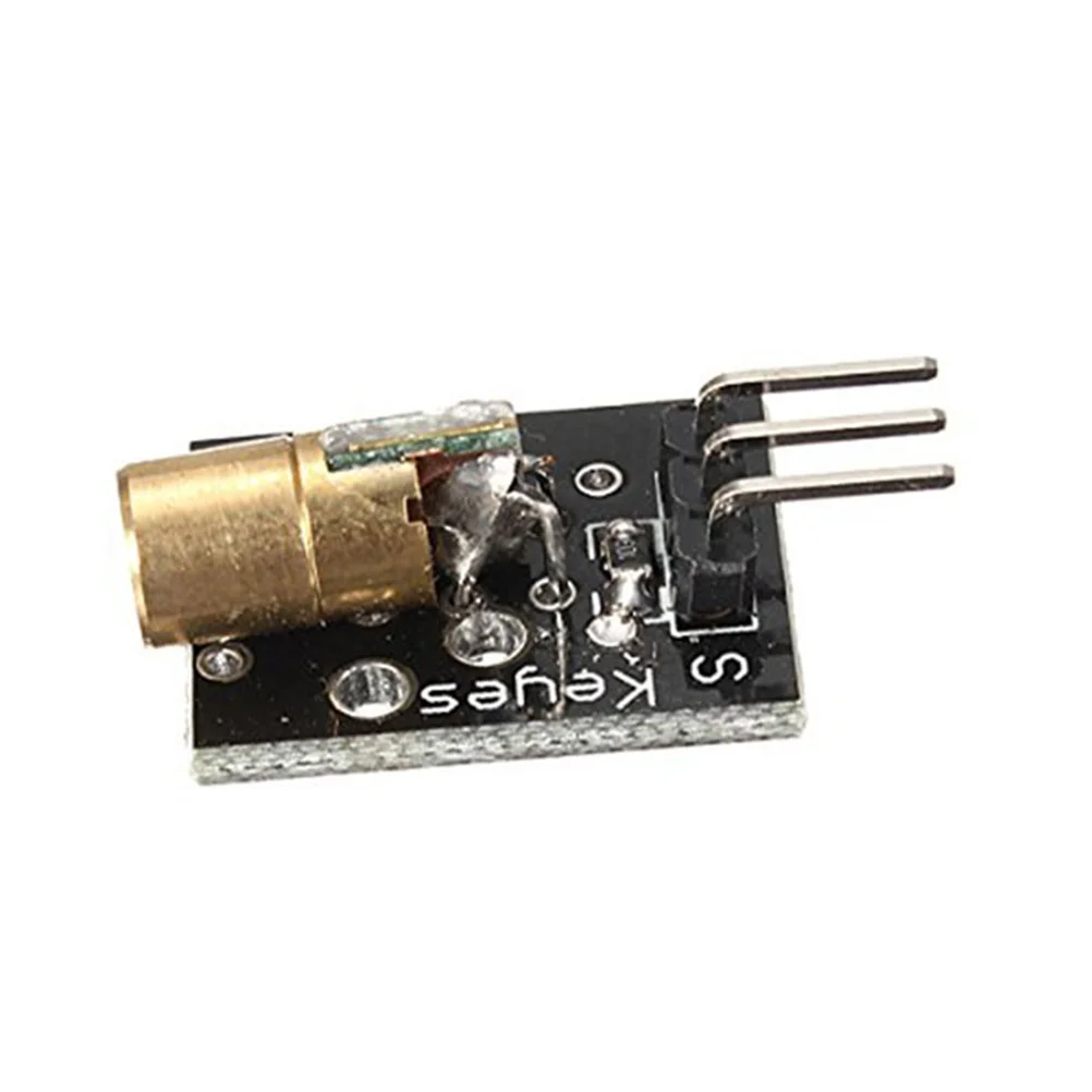 Ky-008 وحدة إرسال الصمام الثنائي 650nm 5V رئيس للتحكم في سرقة ديود الارسال الاستشعار متوافق Avr