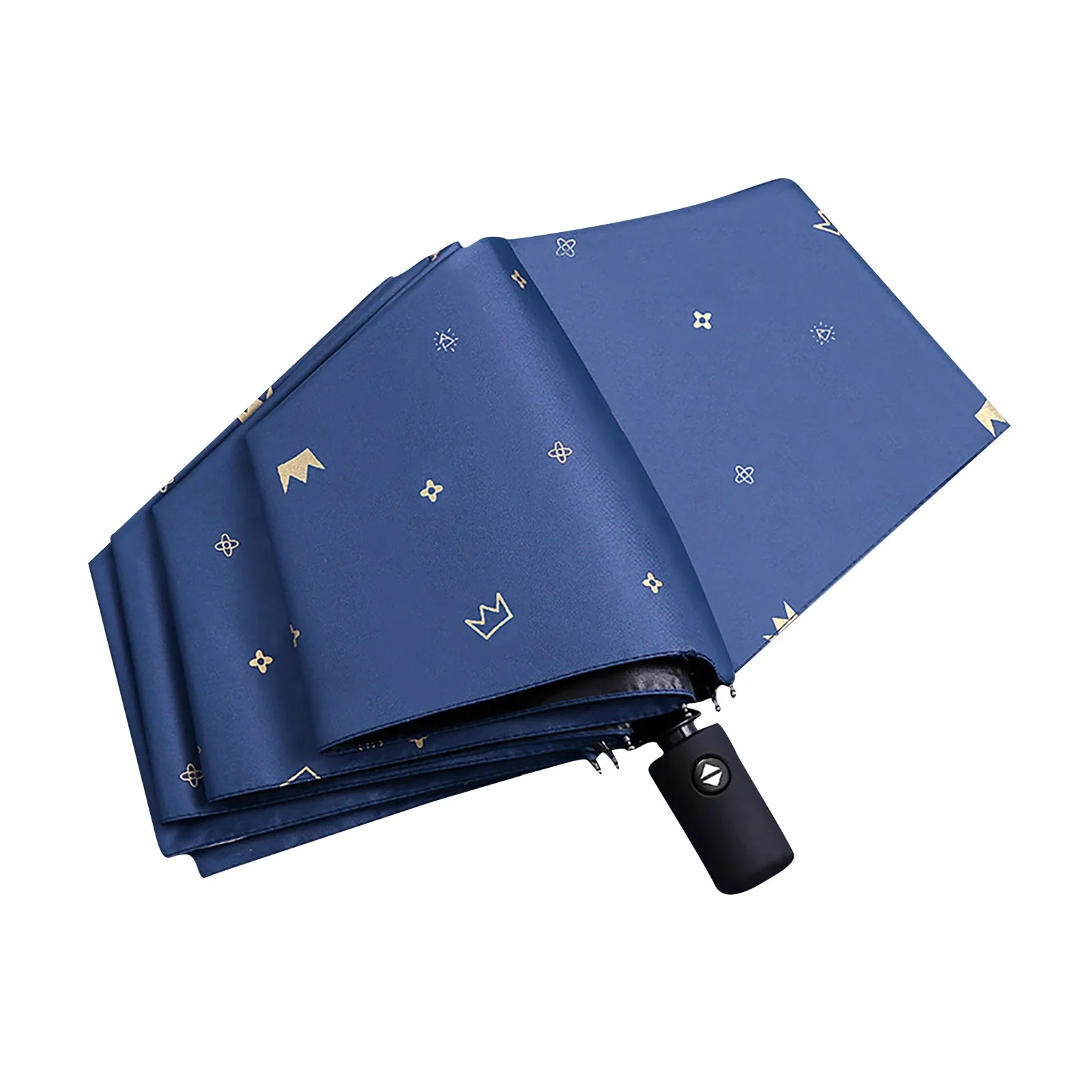 Cute Sun Umbrella Windproof and Sunscreen Fully Automatic Sun Umbrella Dual Purpose Students Folding Sun Umbrella