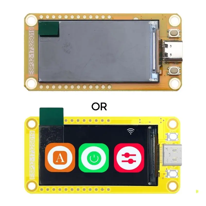 Carte développement LVGL avec écran ESP32-S3 pouces, 1.9 pouces, compatible Wifi + affichage 170x320, Module TFT