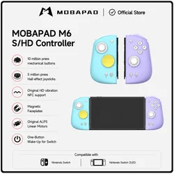 Mobapad M6 S/HD Controller Joypad for Nintendo Switch/Switch OLED Hall Joystick Bluetooth Gamepad Accessories