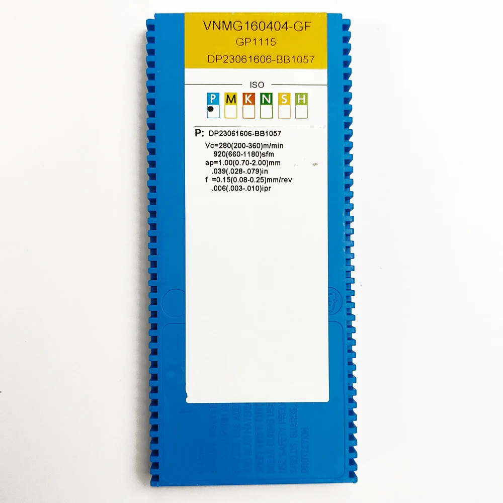 HUAZHICHUN VNMG 160404 -GF GP1115 Ferramenta de fresa de inserções de carboneto