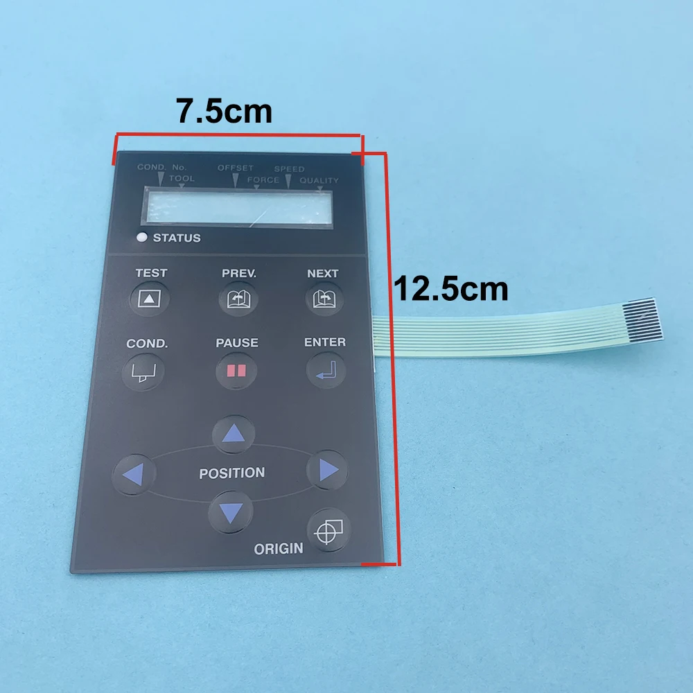 Imagem -02 - Painel Interruptor de Membrana para Graphtec Teclado de Corte Filme de Teclado Painel de Botão de Controle Ce500060 Ce3000-60 Ce5000120 1pc