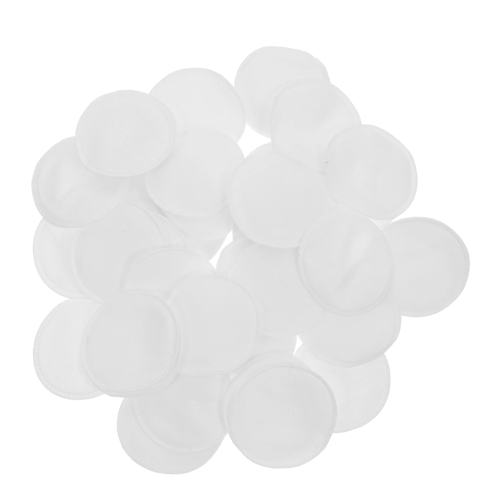 Tampons de maquillage en coton pur, 100 pièces, ronds de nettoyage du visage épais Double face pour peau sensible, outils de soins de la peau de voyage