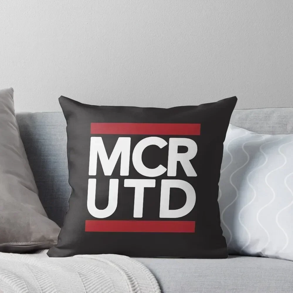 

MCR UTD Throw Pillow Sofa Cover Christmas Pillow Cushions Marble Cushion Cover pillow