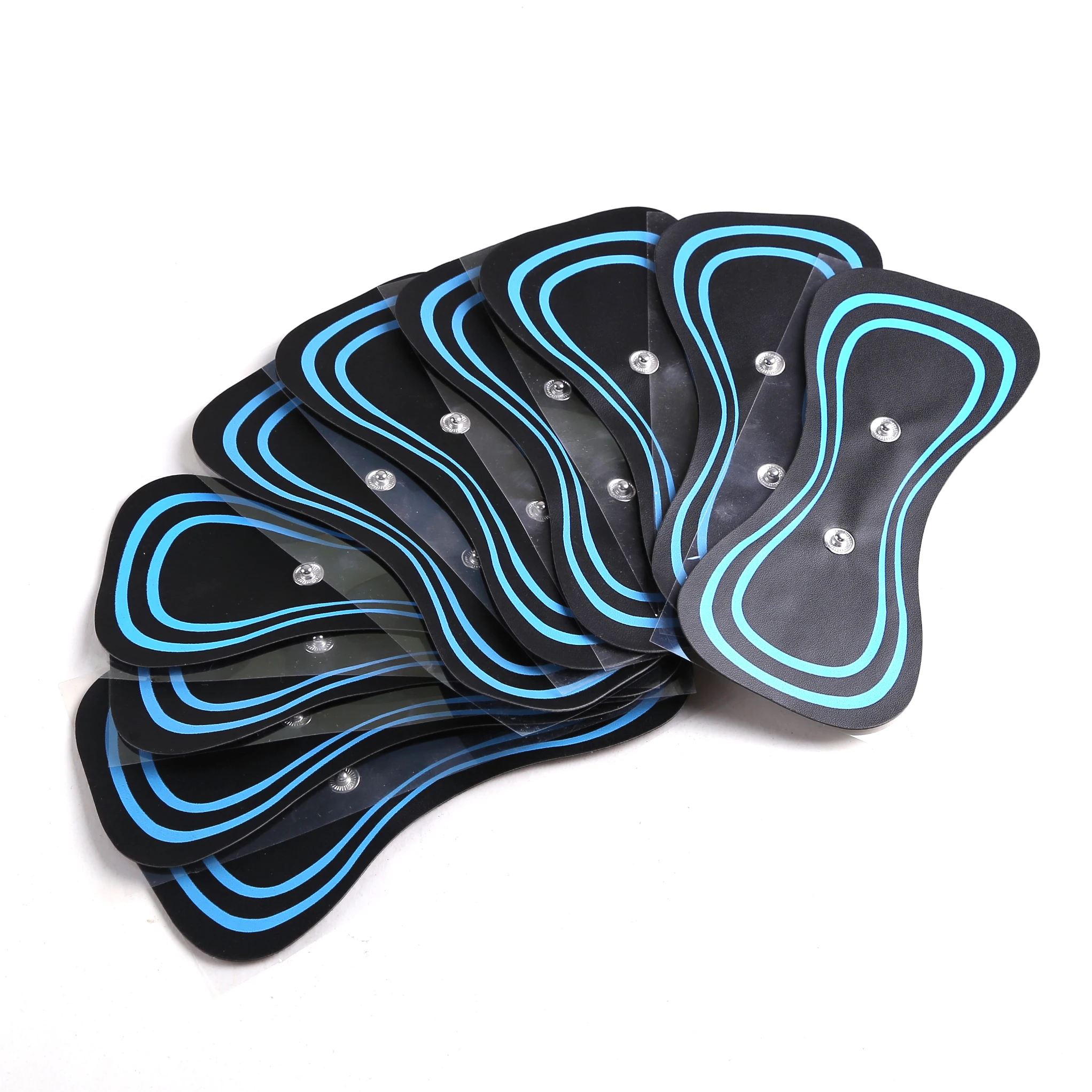 EMS Neck Massager Electrode Pads TENS Muscle Stimulator Gel Patch Accessories Trainer Exerciser Replacement Stickers for Health image 5