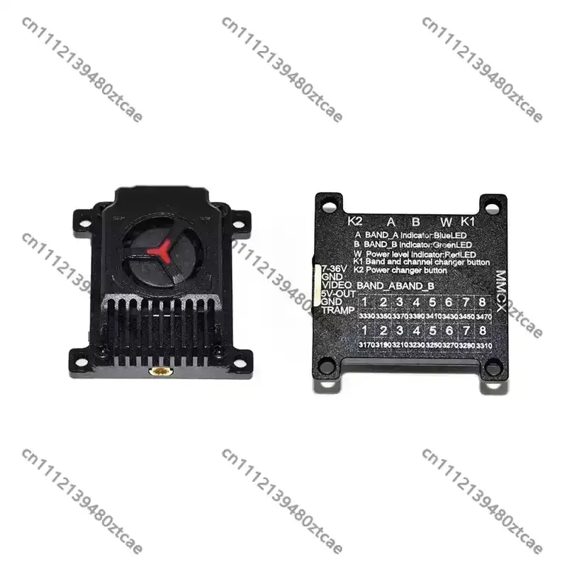Analog Video Receiver, FPV Analog Image Signal Receiver for RC Racing Drone Wireless Image Transmission