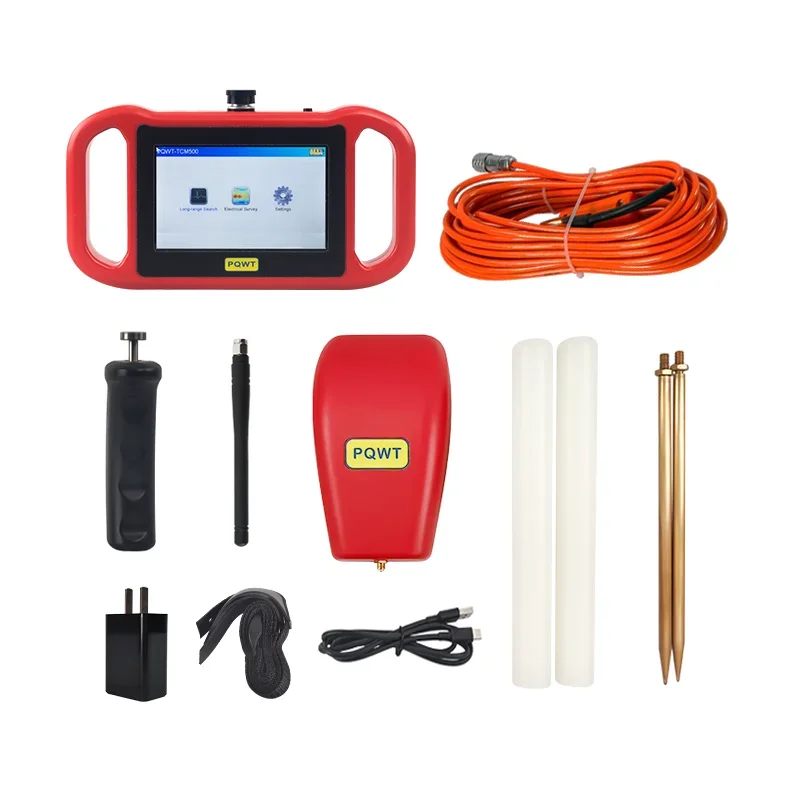 

PQWT-TCM 150m 300m 500m Water Survey Equip Borehole Long Range Under Ground Water Detector Finder