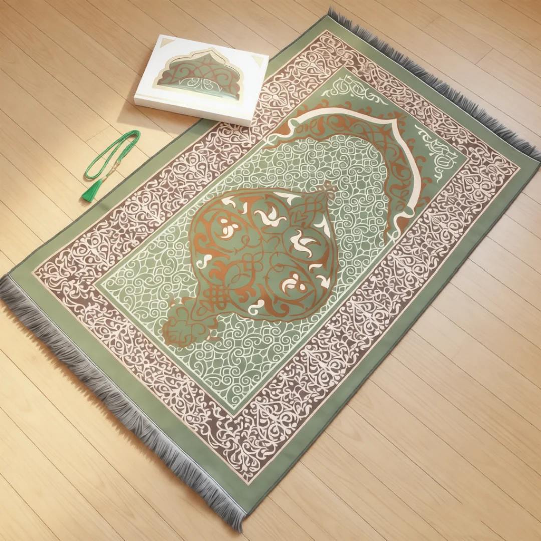 Muslim Prayer Rug with Tasbih - Camping Outdoor Or Indoor review and price