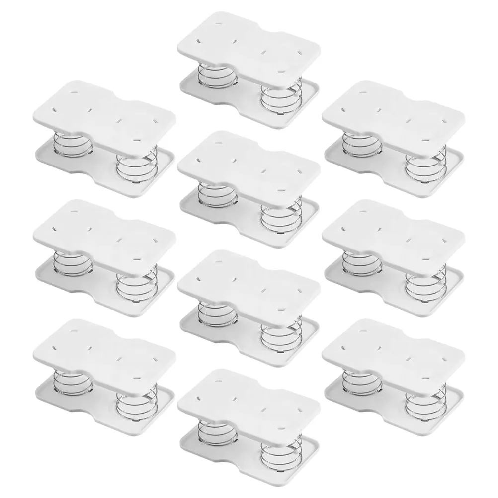 

10 шт., креативная коробка для салфеток, пружинная основа, регулируемый настольный органайзер в скандинавском стиле, подпружиненный держатель для салфеток, диспенсер для дома