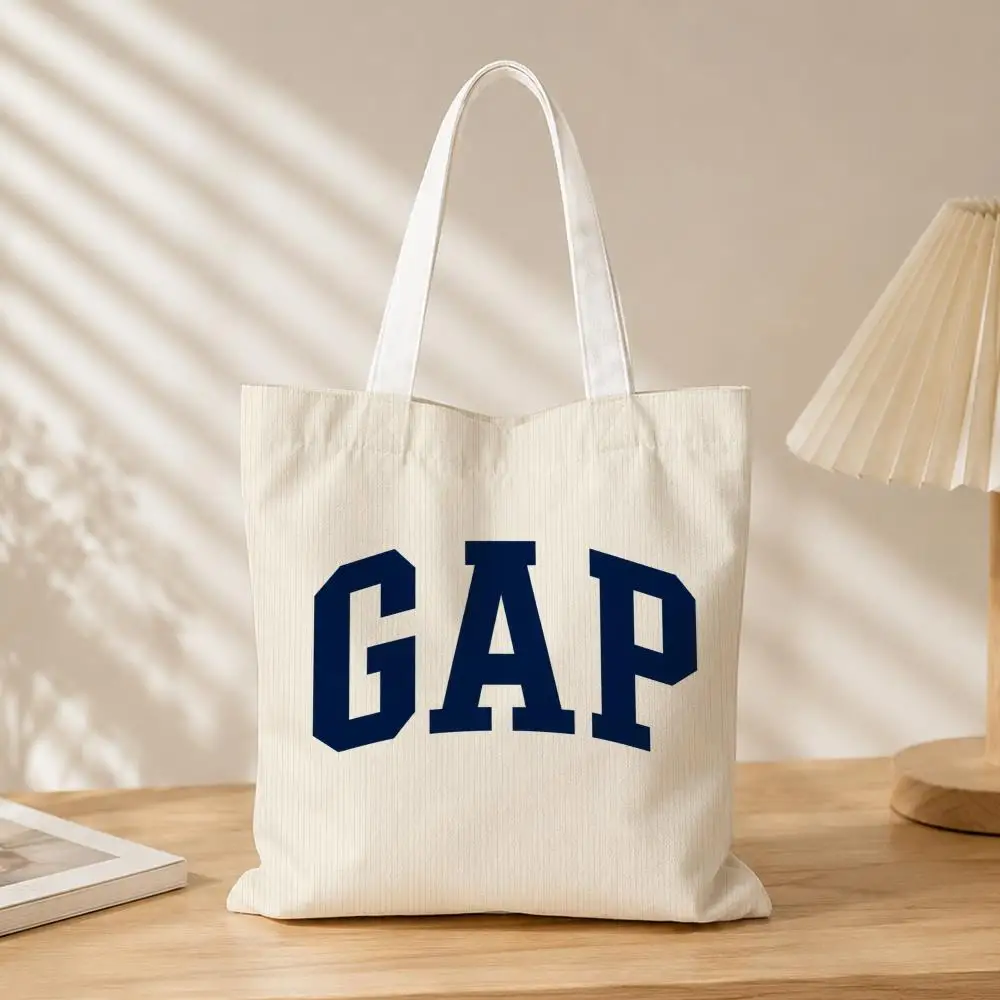 Modemarke G-GAP Aufbewahrungstaschen Canvas-Tasche, geeignet für Arbeit, Schule und tägliche Pendelfahrten, wiederverwendbare Einkaufstasche. – Detail 13