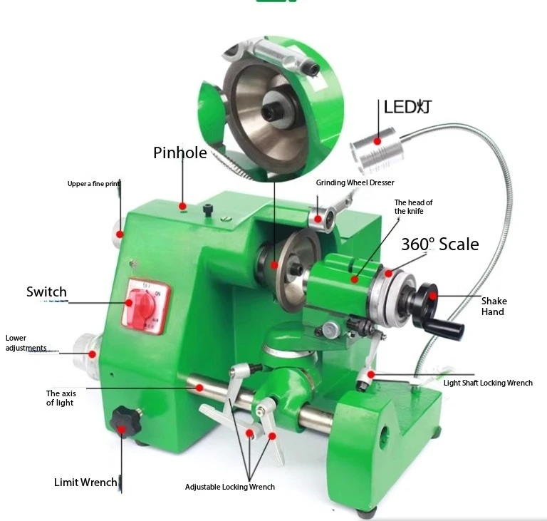U 20,000 Grinding Machine Precision CNC Tungsten Steel Turning and Milling Engraving Grinding Machine