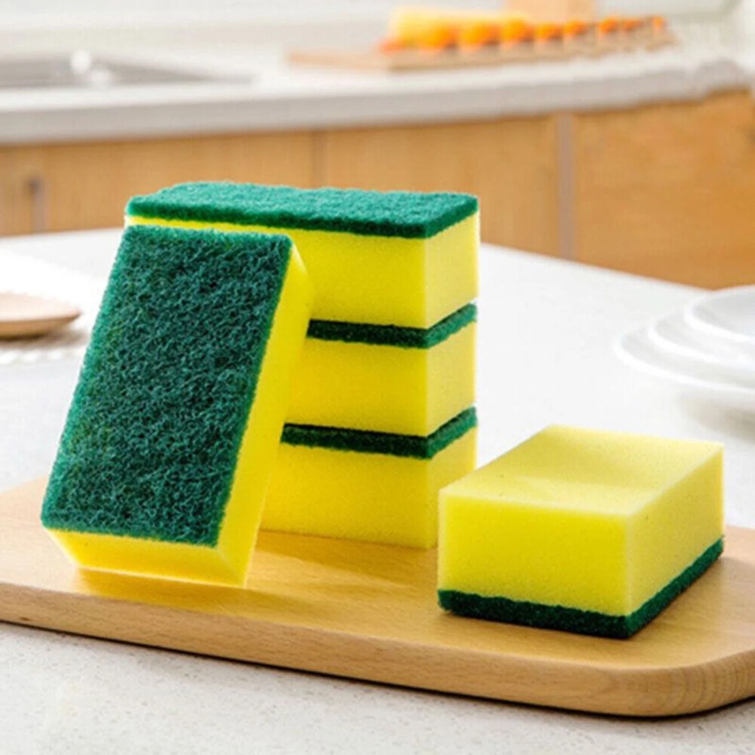 

10-20PCS Sponge Eraser Cleaning Pads Dish Washing Stains Removing