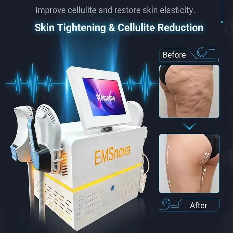 Salon EMS Muscle Care Machine Electromagnetic Stimulation Instrument Gentle Body Contouring Muscle Toning Equipment For Muscle R