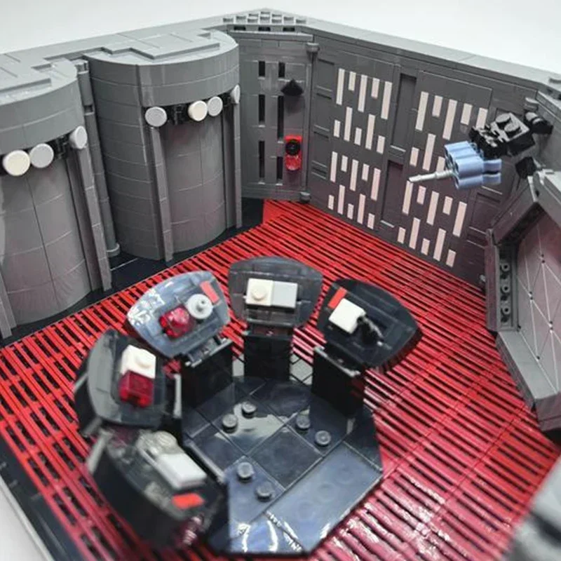 Star Movie Model Moc Bouwstenen Death Space Detention Block Technologie Modulaire Blokken Cadeau Kerst Speelgoed DIY Sets Montage