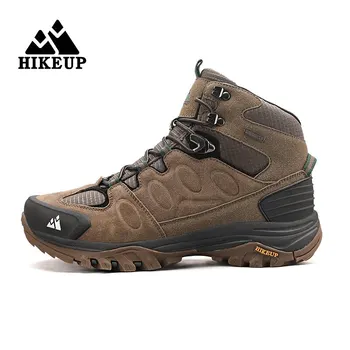 HIKEUP High-Top Suede Hiking Boots 1