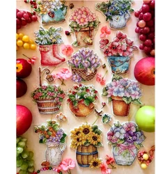 Top Selling Lover Hands 5 Counted Cross Stitch Plastic Aida Cross Stitch Kits Embroidery Needlework Sets Fridge