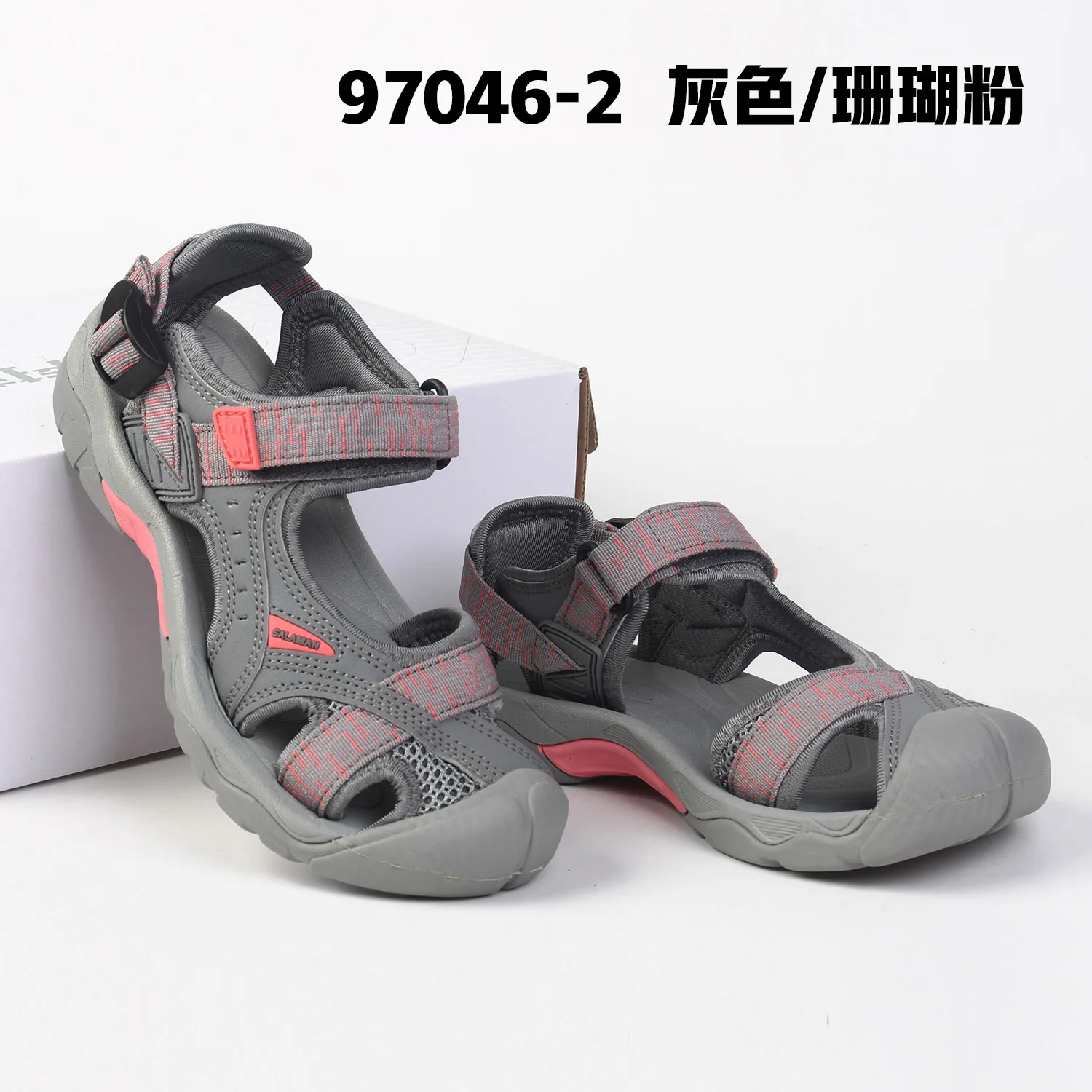 Men And Women Summer Leisure Outdoor Flat Non-Slip Soft Bottom Quick-Drying Sports Sandals Couples Vacation Beach Wading Shoes