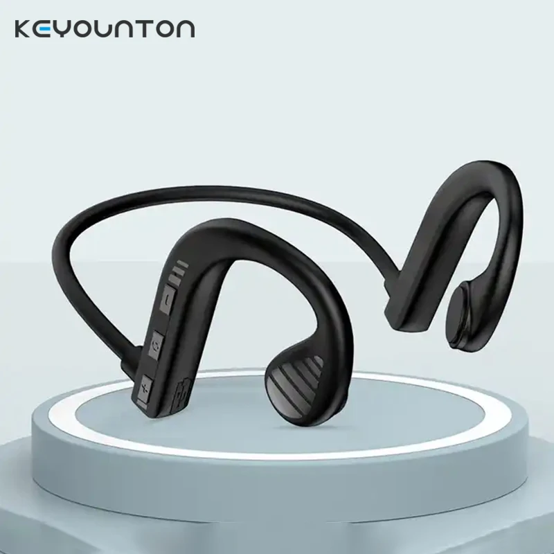 Air Conduction Earphones 3D Sports Ear Wireless Ear With Long Battery Life Stereo Earplug Bone Conduction Sport Headphones Sweat