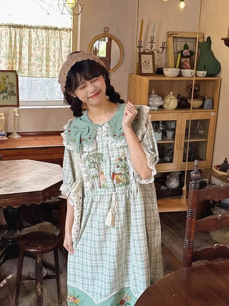 حجم كبير ريترو 300 Pou Dr مع عقدة ort Sve المرأة الصيف الخصر Cinching التخسيس دمية طوق طويل Dr