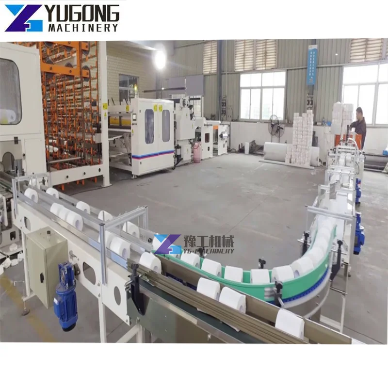 Toilet Paper Machine Cutting Manufacturing Rewinding Machinery Automatic Tissue Toilet Paper Making Machine Prices