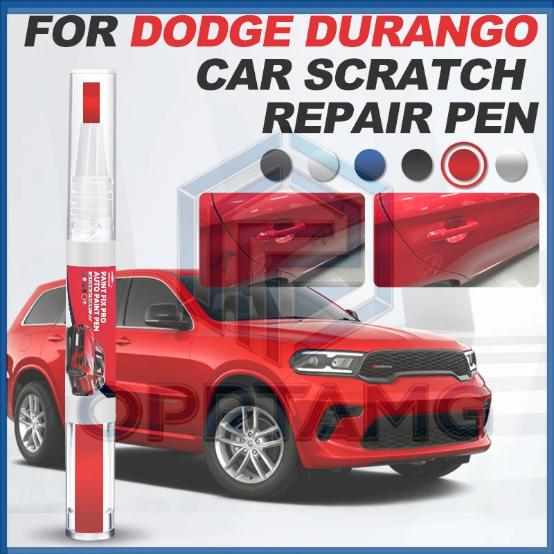 

Автомобильные аксессуары для Dodge Durango 1998-2025 DN ND WD: Карандаш для ремонта краски, средство для удаления царапин, DIY аксессуары для авто, черный