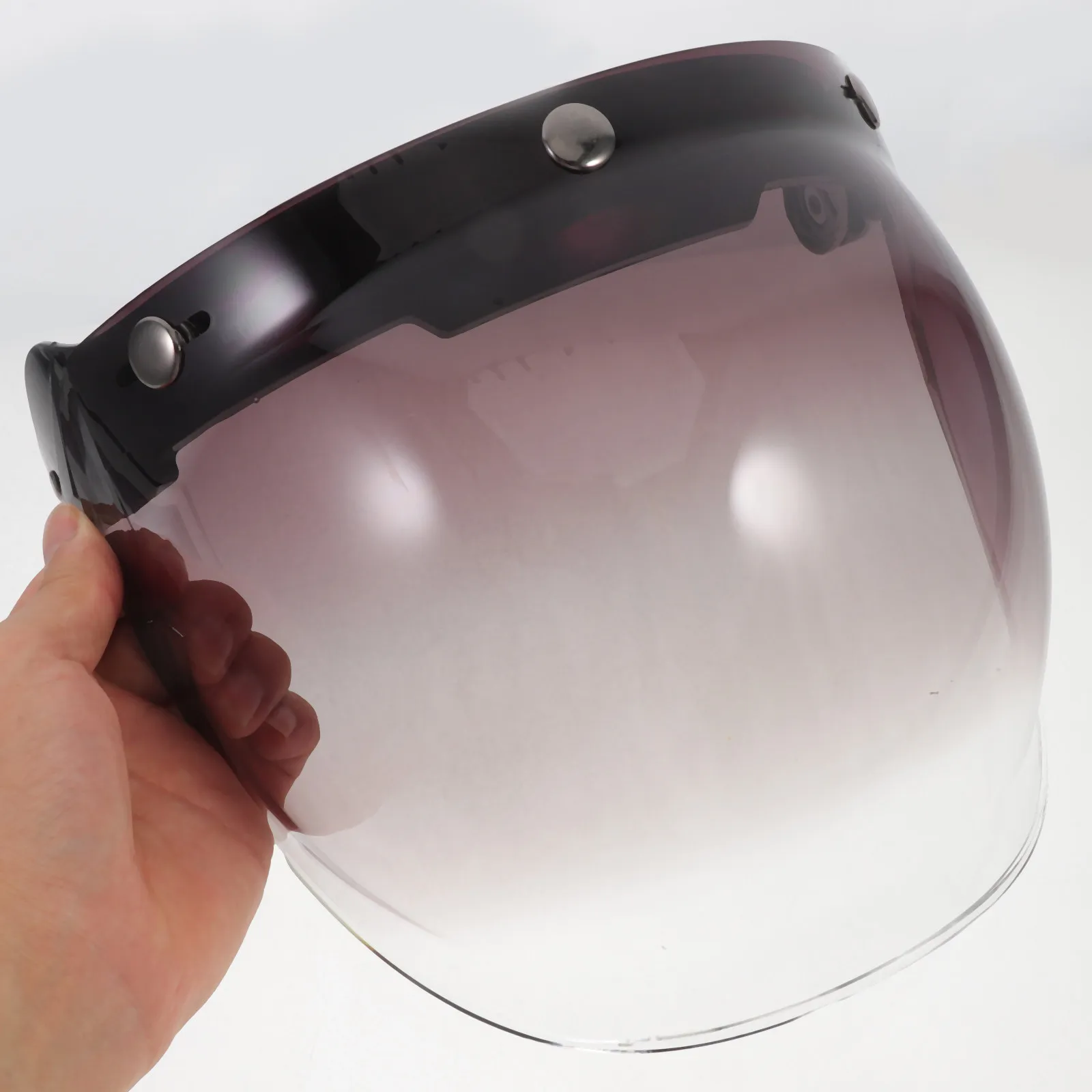 

1Set Bubble Lens Motorbike Visor Shield Replacement Wide View Sturdy Frame Ergonomic Design Motorcycle Accessory