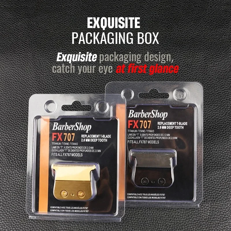 

New Replacement Blades for BaBylissPRO FX787 & FX726 Trimmers, FX707 Replacement Blades Silver Gold Black