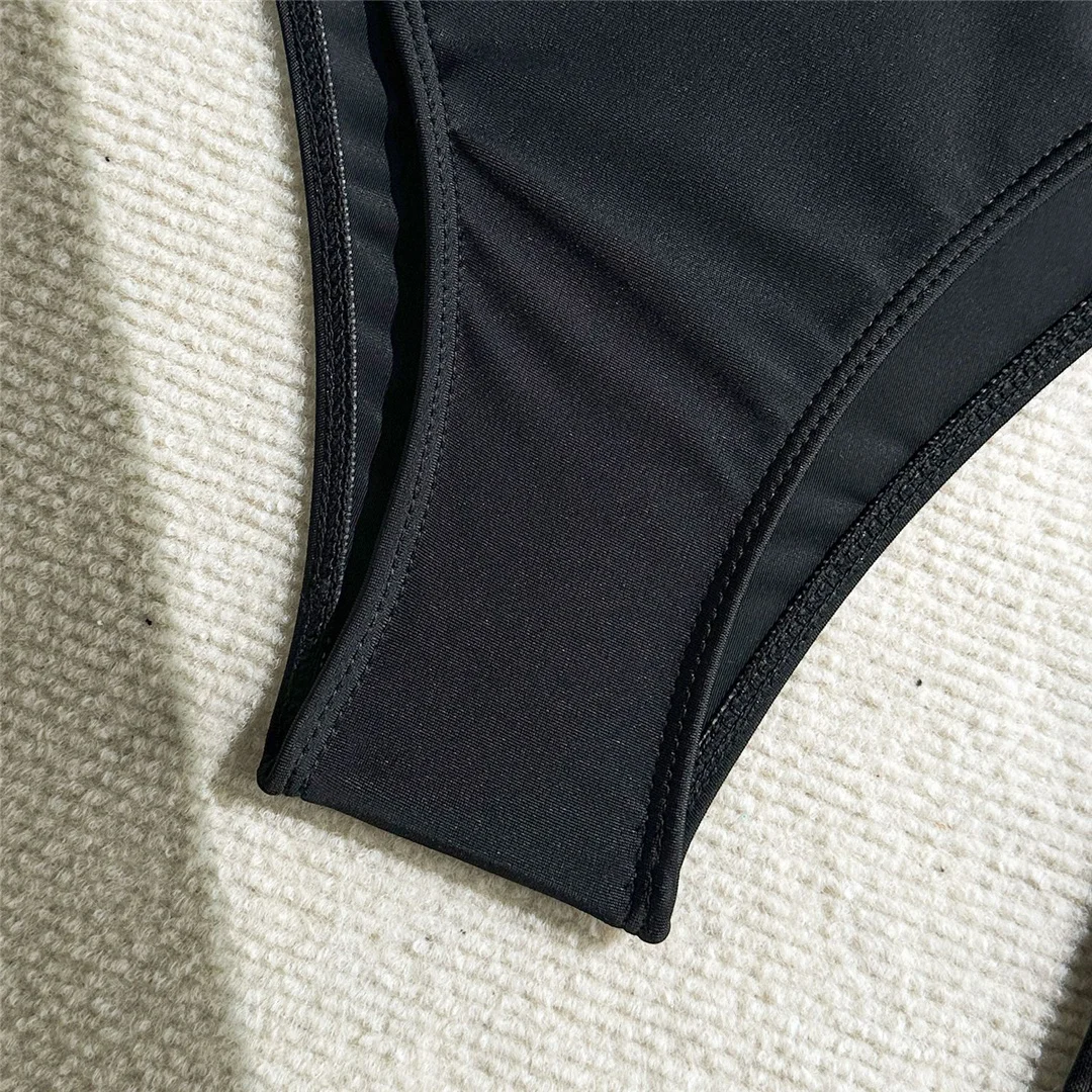 Mit Rock, hoch geschnittenem Beinausschnitt, brasilianischer Bikini, Damen-Badeanzug, dreiteiliges Bikini-Set, Damen-Badebekleidung, Badeanzug, Schwimmanzug V6193 – Detail 37